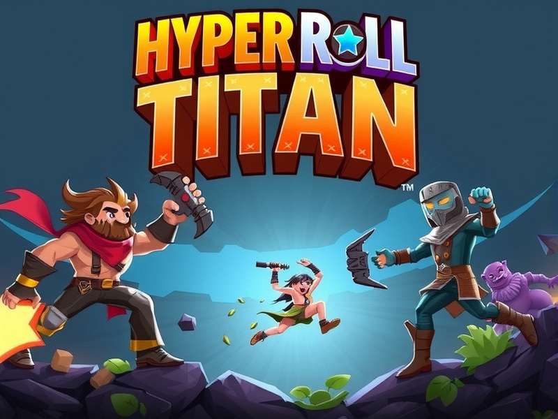 Hyper Roll Titan Game Banner